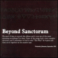 Beyond Sanctorum